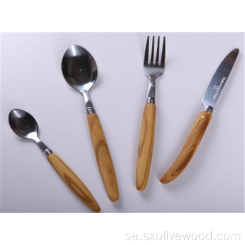 Kniv och gaffel i rostfritt stål